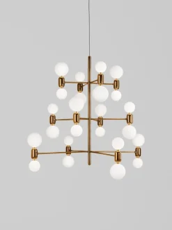 Clearance Pamono Golden Aballs M PE Table Lamp by Parachilna