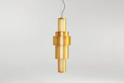 Hot Pamono Golden Babel T GR Pendant Lamp by Parachilna