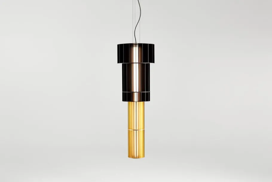 Discount Pamono Golden Babel T Me Pendant Lamp by Parachilna