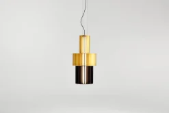 Discount Pamono Golden Babel T Me Pendant Lamp by Parachilna