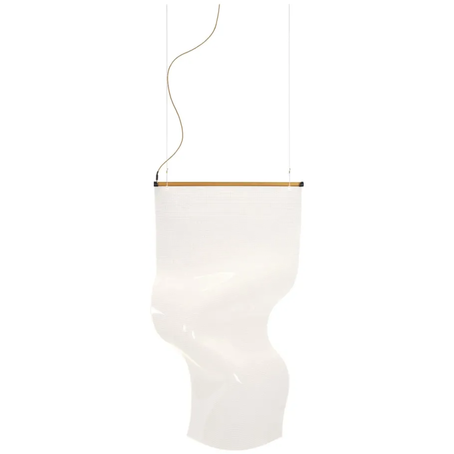 Clearance Pamono Golden Gweilo Zhou V PE Pendant Lamp by Parachilna