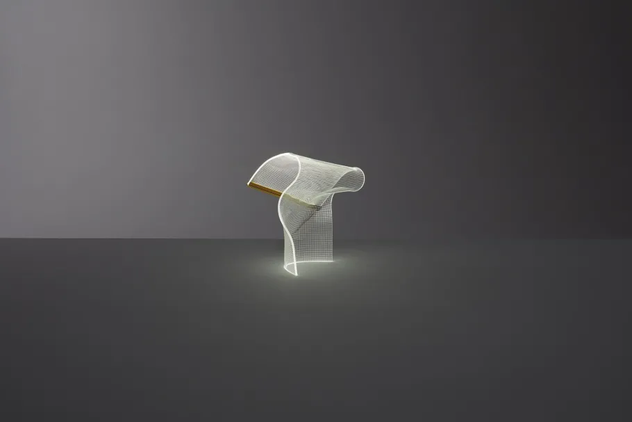 Clearance Pamono Golden Gweilo Zhou V PE Pendant Lamp by Parachilna