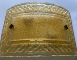 Discount Pamono Golden Murano Wall Lights, 1990s, Set of 3