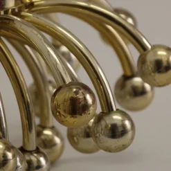 Discount Pamono Golden Pistillino Wall Lamp by Studio Tetrarch for Valenti Luce, 1970s