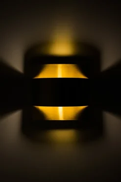 Hot Pamono Golden Wall Lamp by Peter Celsing for Fagerhults Belysning AB, 1960s