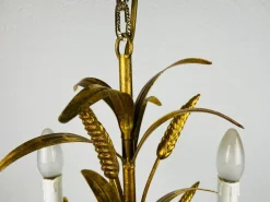 Online Pamono Golden Wheat Sheaf Pendant Lamp by Hans Kögl, Germany, 1970s