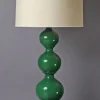 New Pamono Green Bubble Ceramic Lamp from Kaiser Leuchten, 1960s