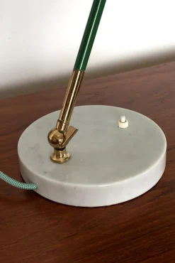 New Pamono Green Desk Lamp from Stilux