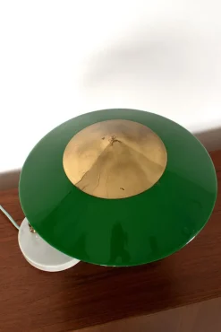 New Pamono Green Desk Lamp from Stilux