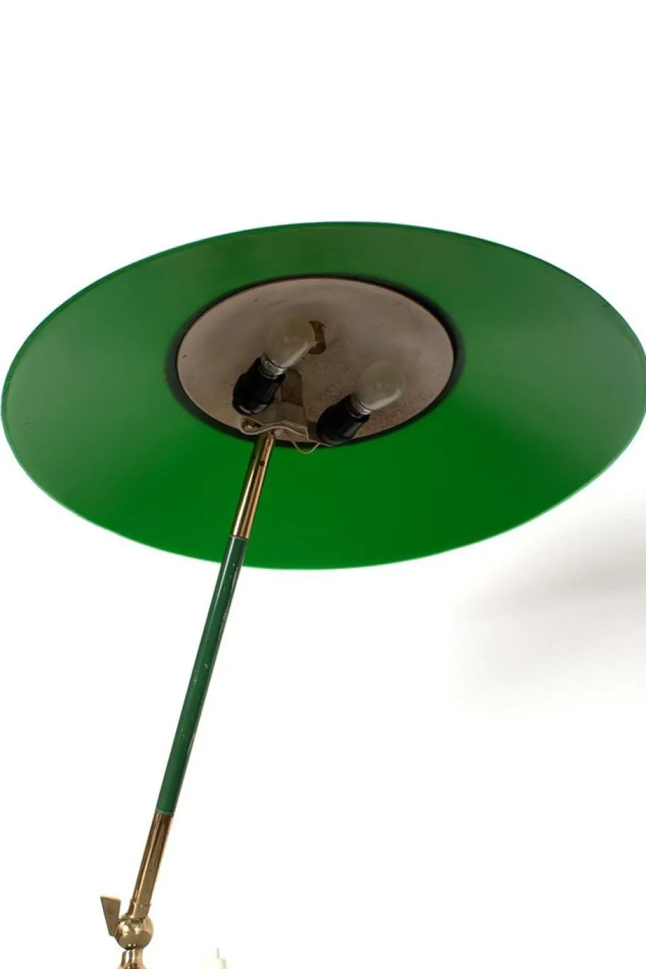 New Pamono Green Desk Lamp from Stilux
