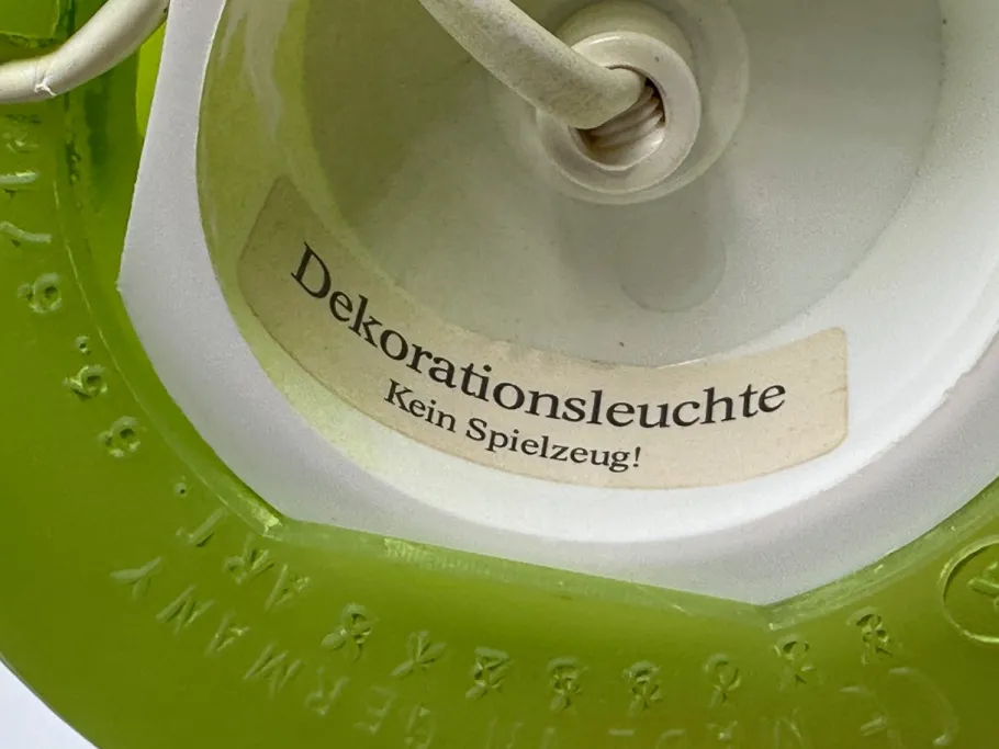 Outlet Pamono Green Gummy Bear Table Lamp from Heico, 1990s