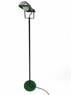 Pamono Green Metal Floor Lamp by Ernesto Gismondi for Artemide, 1970s