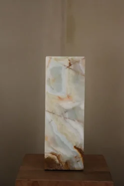 Discount Pamono Green Onyx Table Lamp by Manifeste