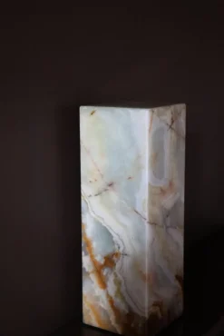 Discount Pamono Green Onyx Table Lamp by Manifeste