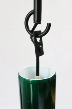 New Pamono Green P & T Wall Light by Michael Bang for Holmegaard, Denmark, 1970s