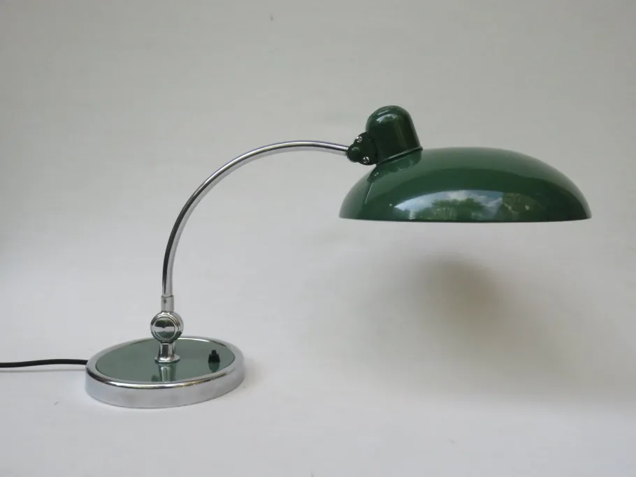 Outlet Pamono Green President Desk Lamps by Christian Dell for Kaiser Idell, 1930s, Set of 2