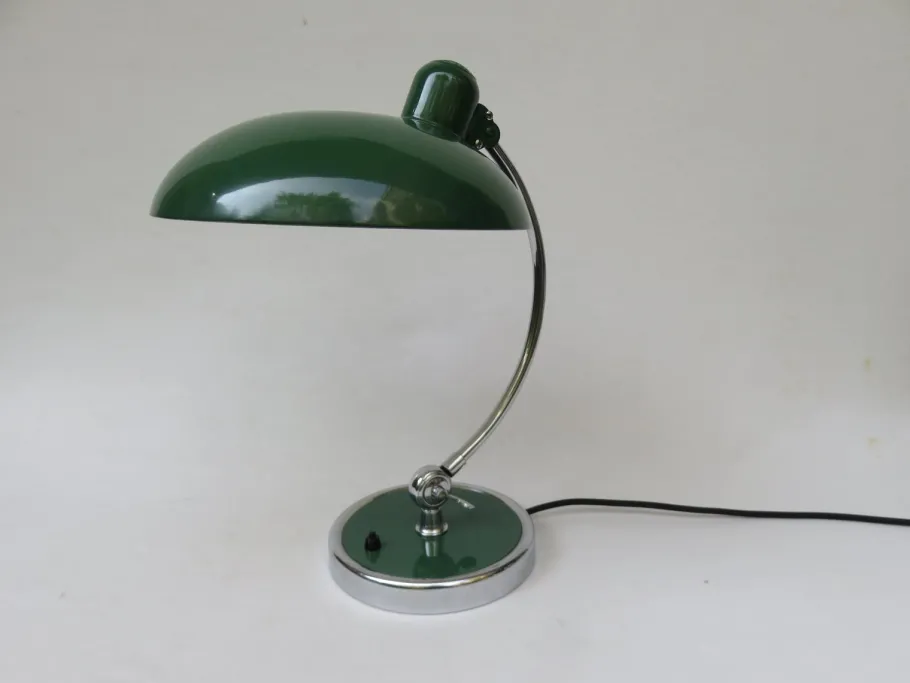 Outlet Pamono Green President Desk Lamps by Christian Dell for Kaiser Idell, 1930s, Set of 2