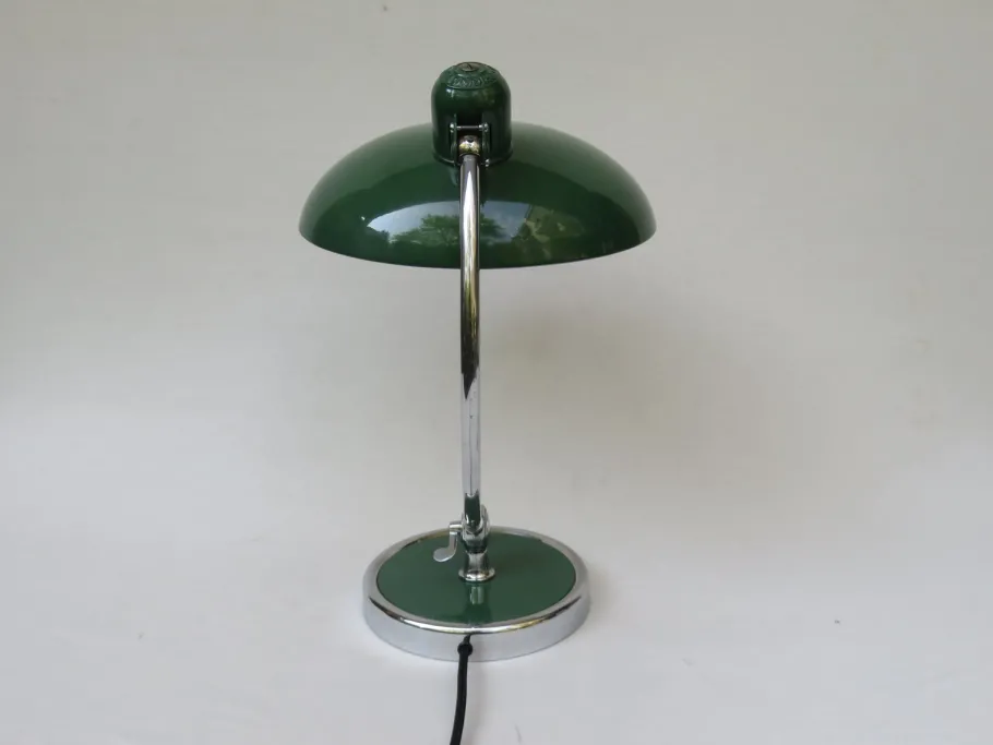 Outlet Pamono Green President Desk Lamps by Christian Dell for Kaiser Idell, 1930s, Set of 2