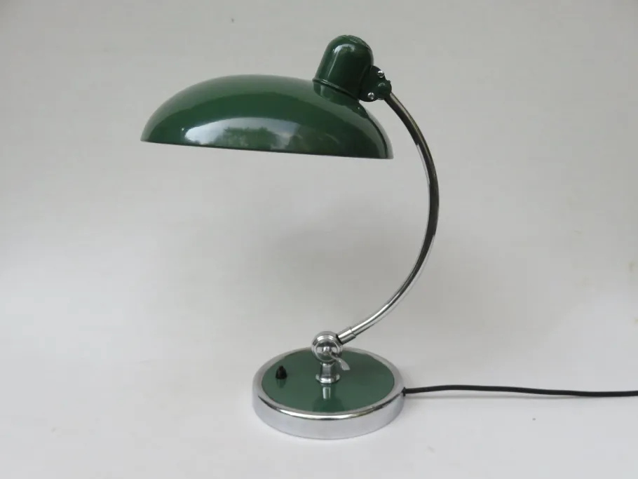 Outlet Pamono Green President Desk Lamps by Christian Dell for Kaiser Idell, 1930s, Set of 2