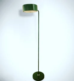 Clearance Pamono Green Simris Floor Lamp by Anders Pehrson for Ateljé Lyktan, Sweden, 1970s