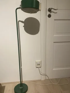 Clearance Pamono Green Simris Floor Lamp by Anders Pehrson for Ateljé Lyktan, Sweden, 1970s