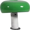 Pamono Green Snoopy Table Lamp attributed to Achille Castiglioni for Flos