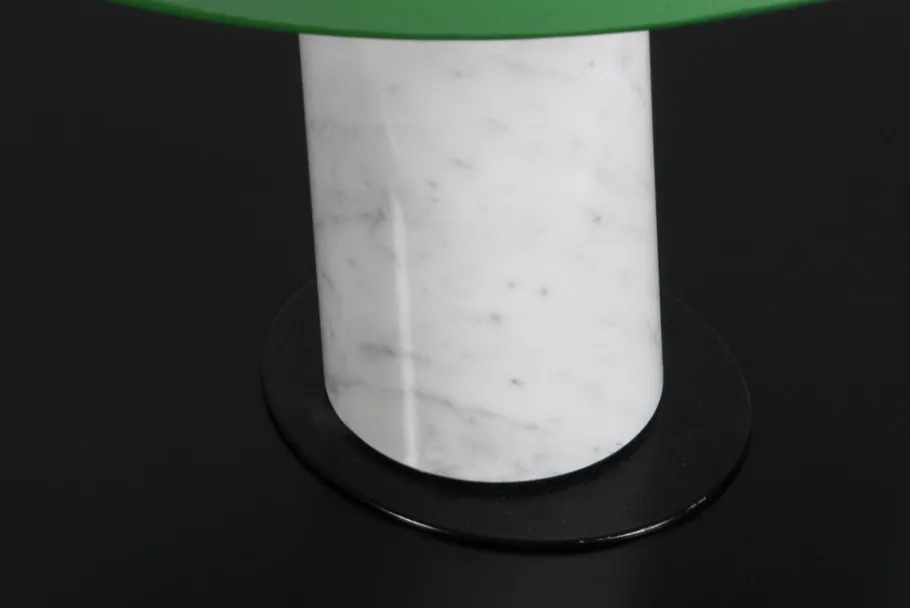 Pamono Green Snoopy Table Lamp attributed to Achille Castiglioni for Flos