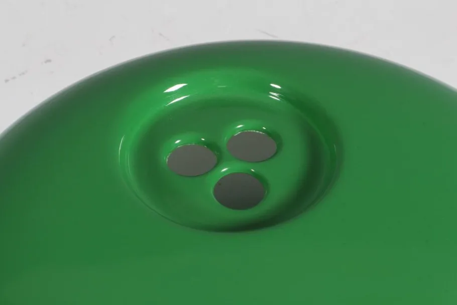 Pamono Green Snoopy Table Lamp attributed to Achille Castiglioni for Flos