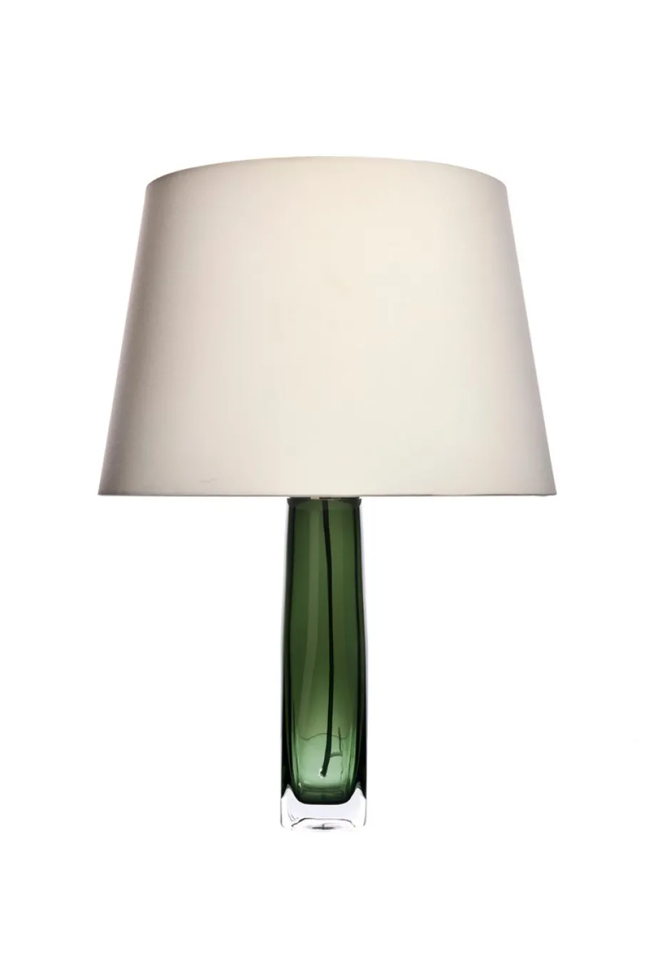 Online Pamono Green Table Lamp by Carl Fagerlund Orrefors, Sweden, 1960s