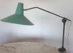 Discount Pamono Green Table Lamp, 1950s