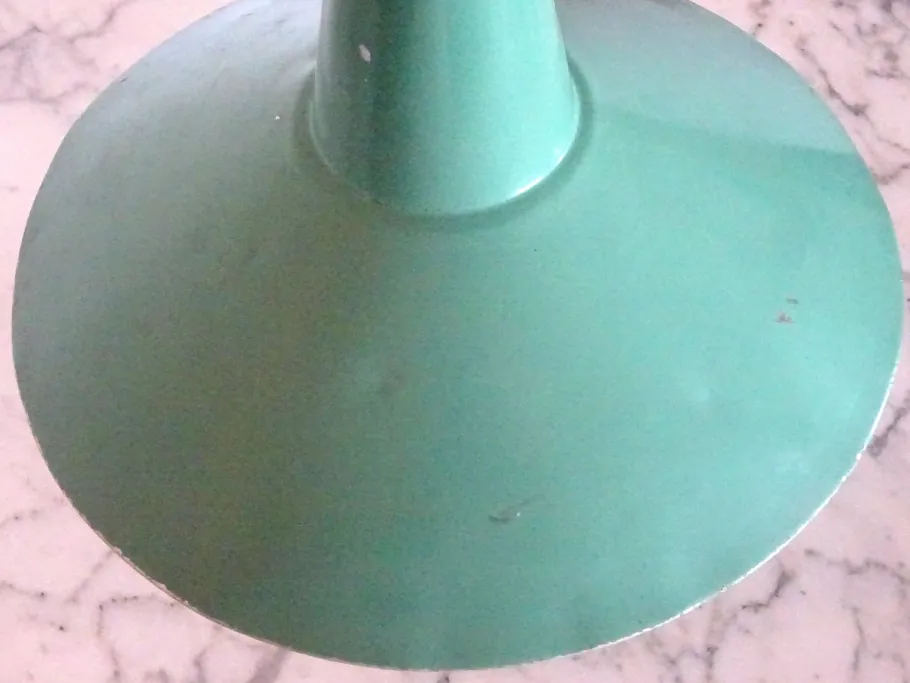 Discount Pamono Green Table Lamp, 1950s