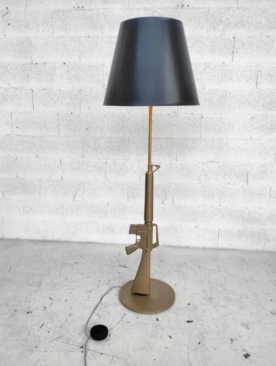Best Pamono Gun Floor Lamp by Philippe Starck for Flos, 2000s