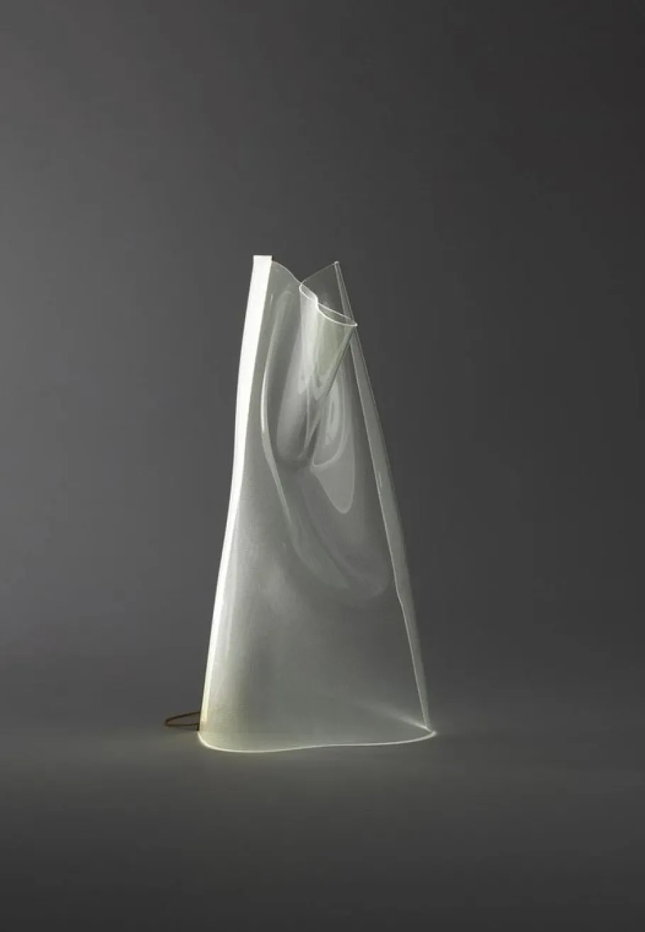 Sale Pamono Gweilo Han Gr Golden Led Profile Floor Lamp by Partisans