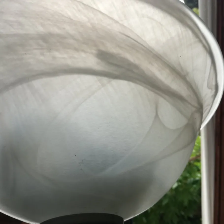 Best Pamono Half Bell Wall Light in Milky Glass