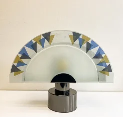 Pamono Half Moon Table Lamp from Cinquanta, Italy, 1990s