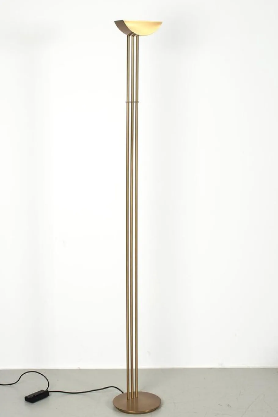 Outlet Pamono Halogen Floor Lamp in Brass