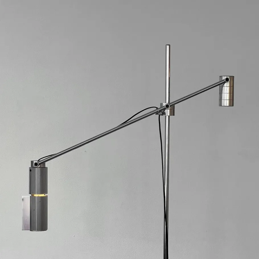 New Pamono Haloprofil 8008 Floor Lamp by Viktor Frauenknecht for Swiss Lamps International, 1970s