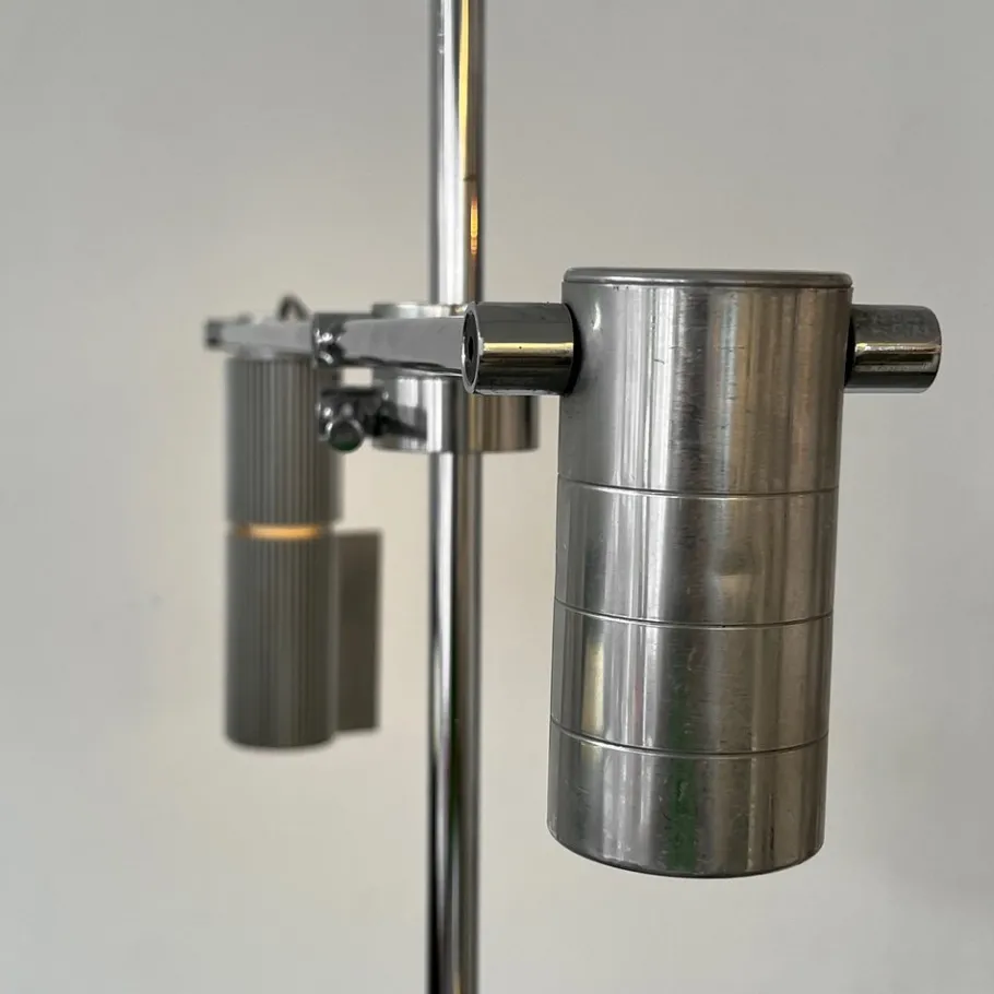 New Pamono Haloprofil 8008 Floor Lamp by Viktor Frauenknecht for Swiss Lamps International, 1970s