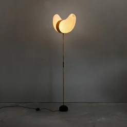 New Pamono Hand-Crafted Model BB3-33s Akari Light Sculpture by Isamu Noguchi for Ozeki, Japan