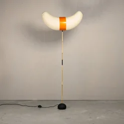 New Pamono Hand-Crafted Model BB3-33s Akari Light Sculpture by Isamu Noguchi for Ozeki, Japan