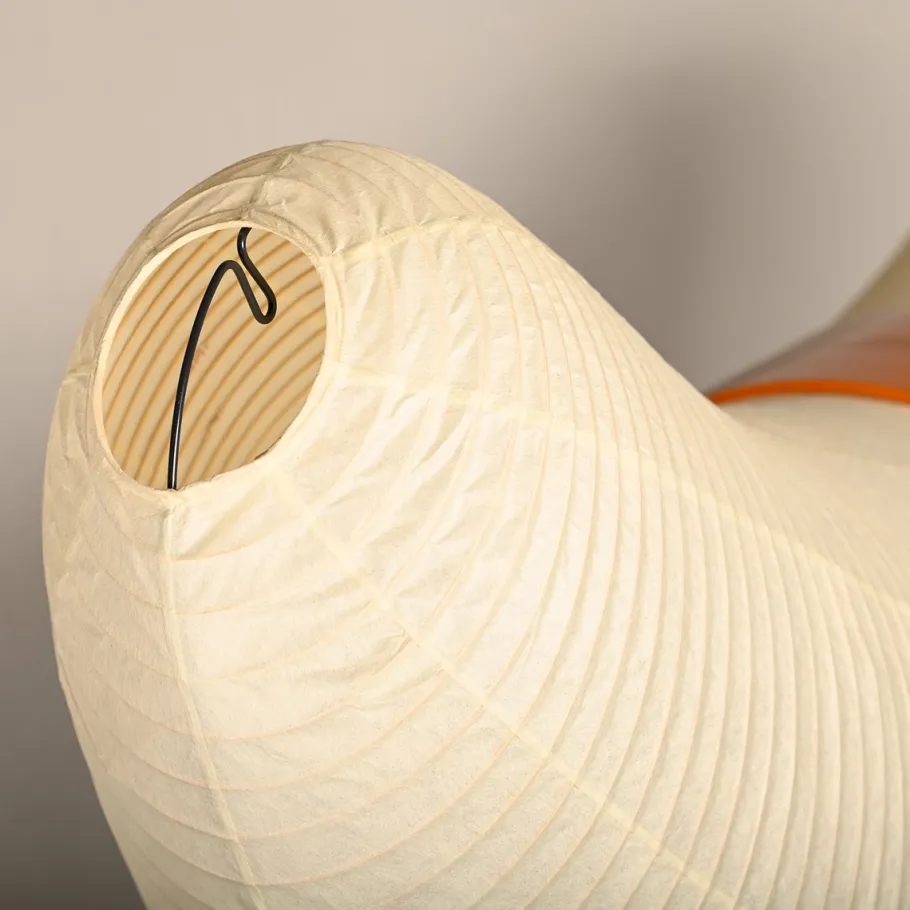 New Pamono Hand-Crafted Model BB3-33s Akari Light Sculpture by Isamu Noguchi for Ozeki, Japan