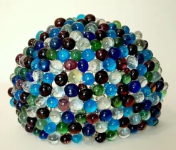 Discount Pamono Hand-Crafted Murano Glass and Iron Lamp, 1950s