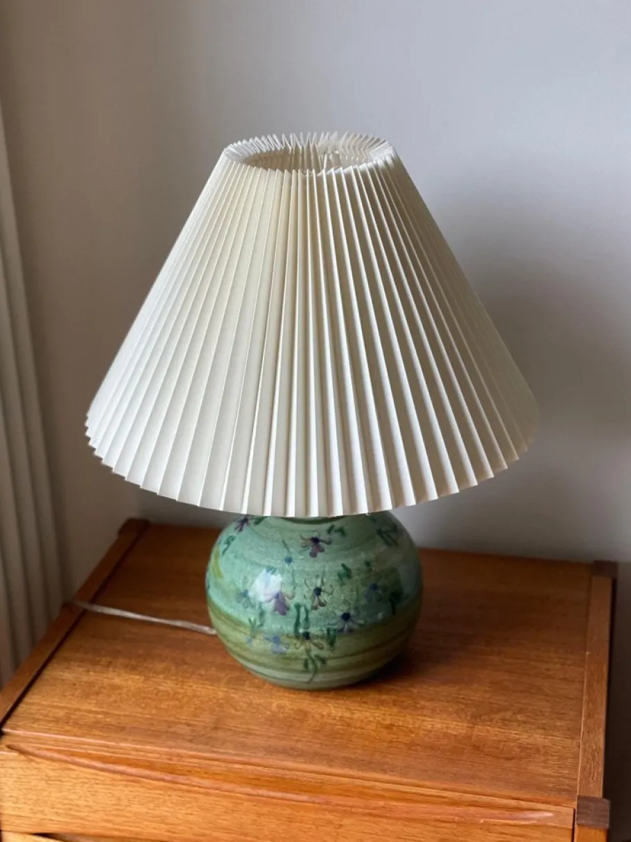 Outlet Pamono Handmade Danish Ceramic Table Lamp, 1960s
