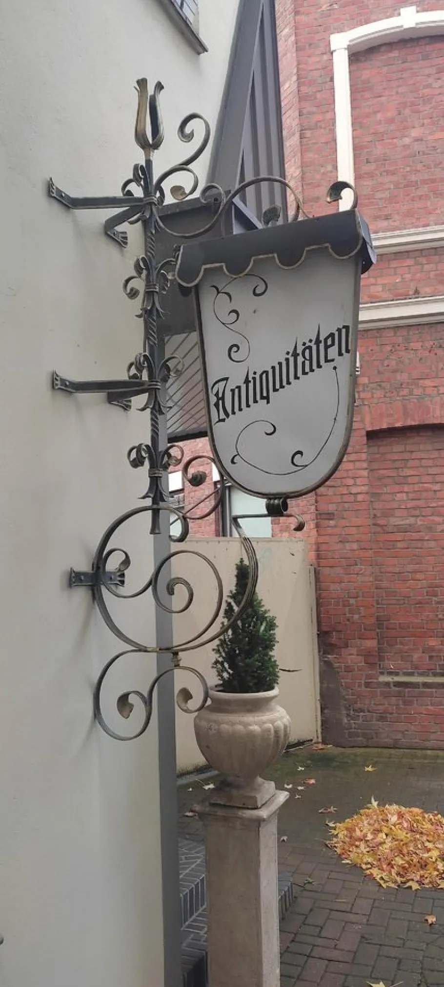 New Pamono Handmade Illuminated Sign in Wrought Iron