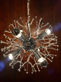 Hot Pamono Hanging Lamp by Gaetano Sciolari for Sciolari, 1970s