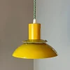 Hot Pamono Hanging Lamp in Yellow Metal by Belid
