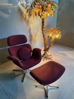 Outlet Pamono Hans Kögl Two Trunk Palm Tree Floor Lamp 1970s Germany