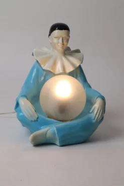 Pamono Harlequin Clown Lamp, Italy, 1960s
