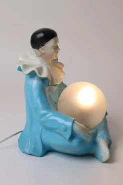 Pamono Harlequin Clown Lamp, Italy, 1960s