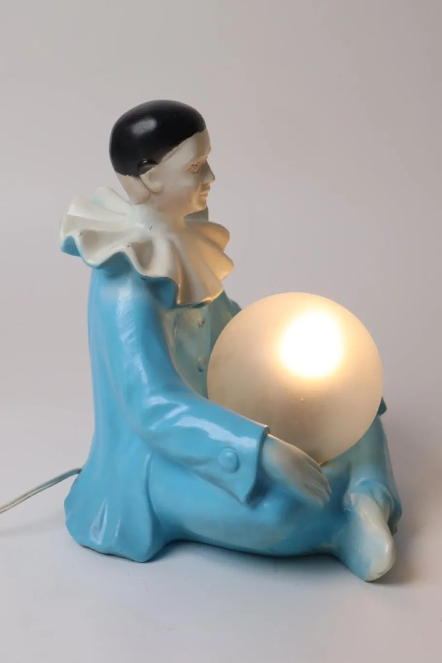 Pamono Harlequin Clown Lamp, Italy, 1960s